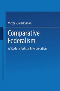 Produktbild: Comparative Federalism