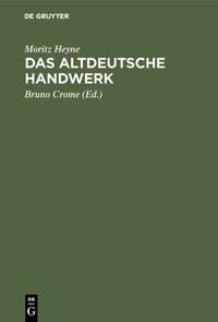 Produktbild: Das altdeutsche Handwerk