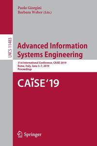 Produktbild: Advanced Information Systems Engineering