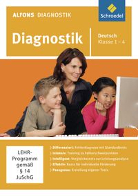 Alfons Diagnostik - Deutsch 1-4 (PC+MAC) von Ute Flierl
