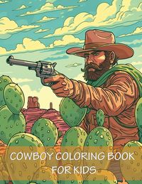 Produktbild: Cowboy Coloring Book For Kids