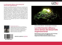 Produktbild: La informaci&oacute;n difusa y otros temas del desarrollo organizacional