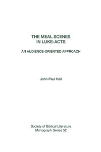 Produktbild: The Meal Scenes in Luke-Acts