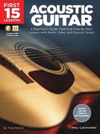 Produktbild: First 15 Lessons - Acoustic Guitar