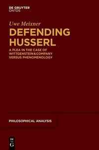 Produktbild: Defending Husserl