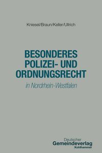 Produktbild: Besonderes Polizei- und Ordnungsrecht