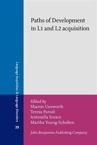 Produktbild: Paths of Development in L1 and L2 acquisition
