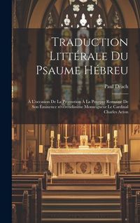 Produktbild: Traduction litt&eacute;rale du Psaume h&eacute;breu
