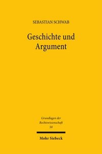 Produktbild: Geschichte und Argument