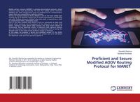 Produktbild: Proficient and Secure Modified AODV Routing Protocol for MANET