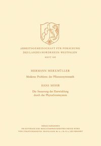 Produktbild: Moderne Probleme der Pflanzensystematik