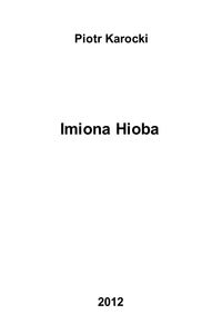 Produktbild: Imiona Hioba