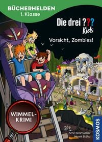 Produktbild: Die drei ??? Kids, B&uuml;cherhelden 1. Klasse, Vorsicht, Zombies! (drei Fragezeichen Kids)