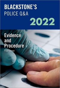 Produktbild: Blackstone's Police Q&A Volume 2: Evidence and Procedure 2022