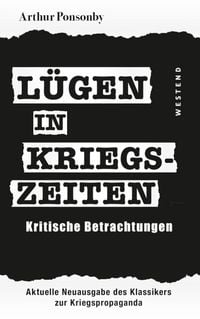 Produktbild: L&uuml;gen in Kriegszeiten