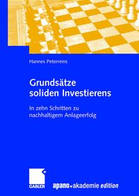 Produktbild: Grunds&auml;tze soliden Investierens