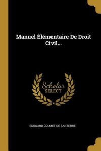 Produktbild: Manuel Élémentaire De Droit Civil...