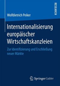 Produktbild: Internationalisierung europ&auml;ischer Wirtschaftskanzleien
