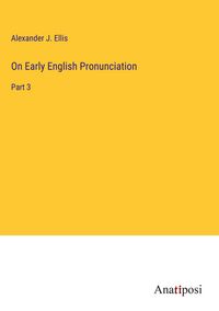 Produktbild: On Early English Pronunciation