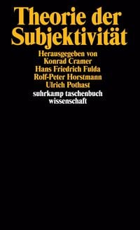 Produktbild: Theorie der Subjektivit&auml;t