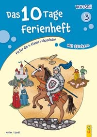 Produktbild: M&uuml;ller, V: 10 Tage Ferienheft Deutsch 3