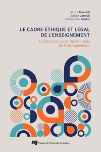 Produktbild: Le cadre &eacute;thique et l&eacute;gal de l'enseignement