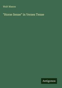 Produktbild: "Horse Sense" in Verses Tense