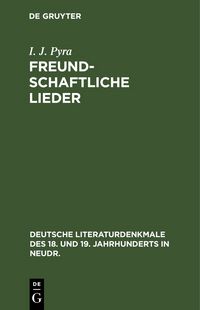 Produktbild: Freundschaftliche Lieder