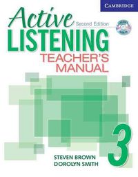 Produktbild: Brown, S: Active Listening 3 Teacher's Manual with Audio CD