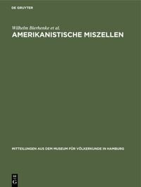 Produktbild: Amerikanistische Miszellen