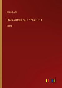 Produktbild: Storia d'Italia dal 1789 al 1814