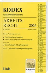 Produktbild: KODEX Arbeitsrecht 2026