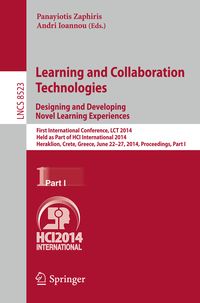 Produktbild: Learning and Collaboration Technologies: Designing and Developing Novel Learning Experiences