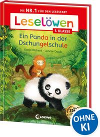 Produktbild: Lesel&ouml;wen 1. Klasse - Ein Panda in der Dschungelschule