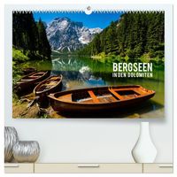 Produktbild: Bergseen in den Dolomiten (hochwertiger Premium Wandkalender 2027 DIN A2 quer), Kunstdruck in Hochglanz