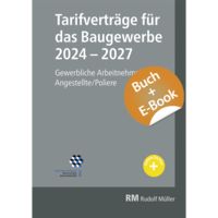 Produktbild: Tarifvertr&auml;ge f&uuml;r das Baugewerbe 2024-2027- mit E-Book