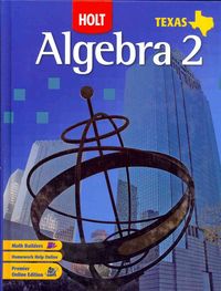 Produktbild: Tx Holt Algebra 2