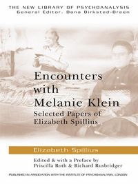 Produktbild: Encounters with Melanie Klein