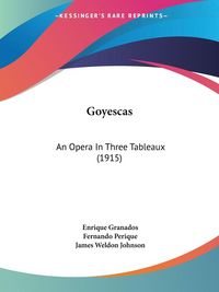Produktbild: Goyescas