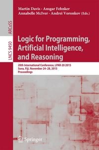 Produktbild: Logic for Programming, Artificial Intelligence, and Reasoning