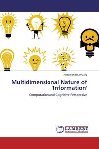 Produktbild: Multidimensional Nature of 'Information'