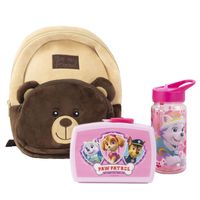 Bild vom Artikel Plüschrucksack Milly Bear Girl mit Brotdose und Trinkflasche vom Autor 