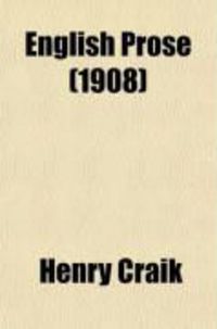Produktbild: English Prose (Volume 3); Selections