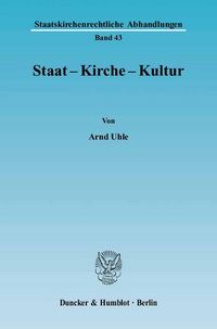 Produktbild: Staat - Kirche - Kultur.