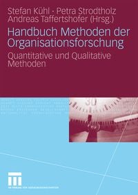 Produktbild: Handbuch Methoden der Organisationsforschung