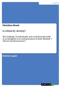Produktbild: Is ethnicity destiny?