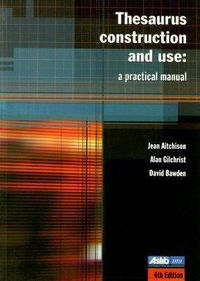 Produktbild: Aitchison, J: Thesaurus Construction and Use