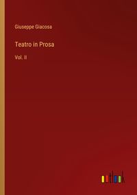 Produktbild: Teatro in Prosa