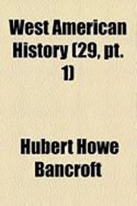 Produktbild: West American History (29, PT. 1)