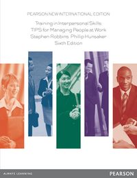 Produktbild: Training in Interpersonal Skills: TIPS for Managing People at Work